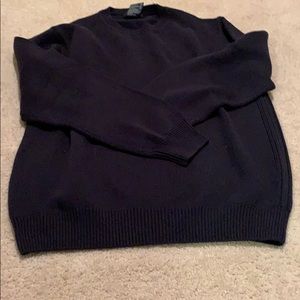 Nautica Sweater mens‎ medium crewneck black